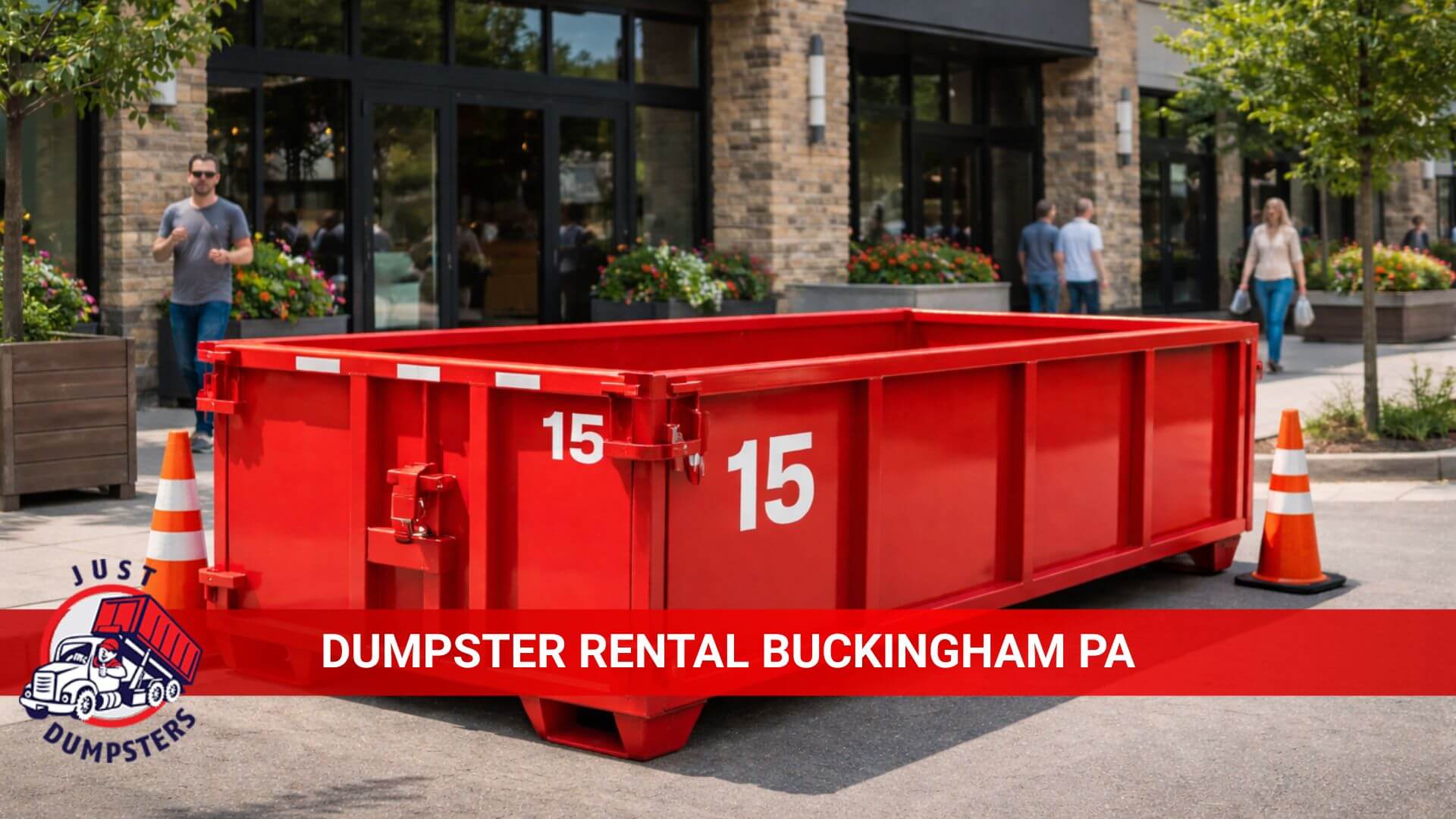 dumpster rental in buckingham pa