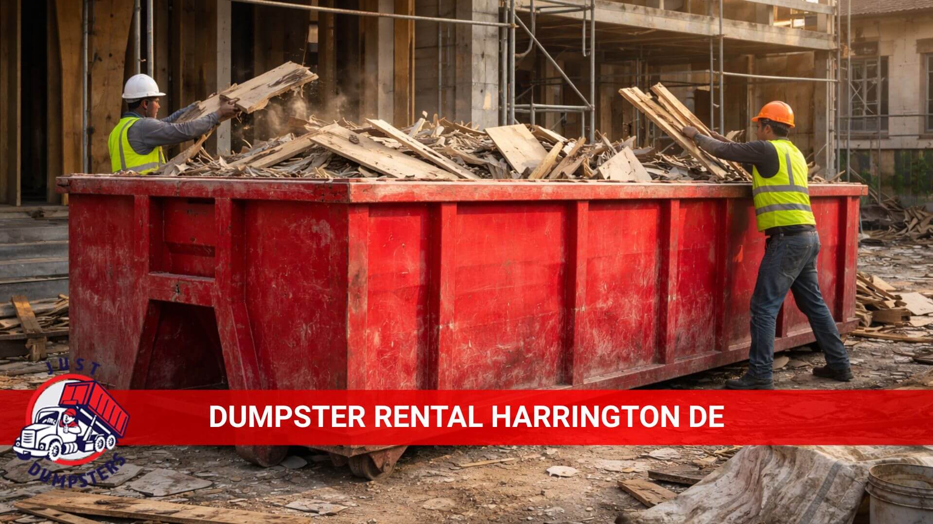 dumpster rental in harrington de
