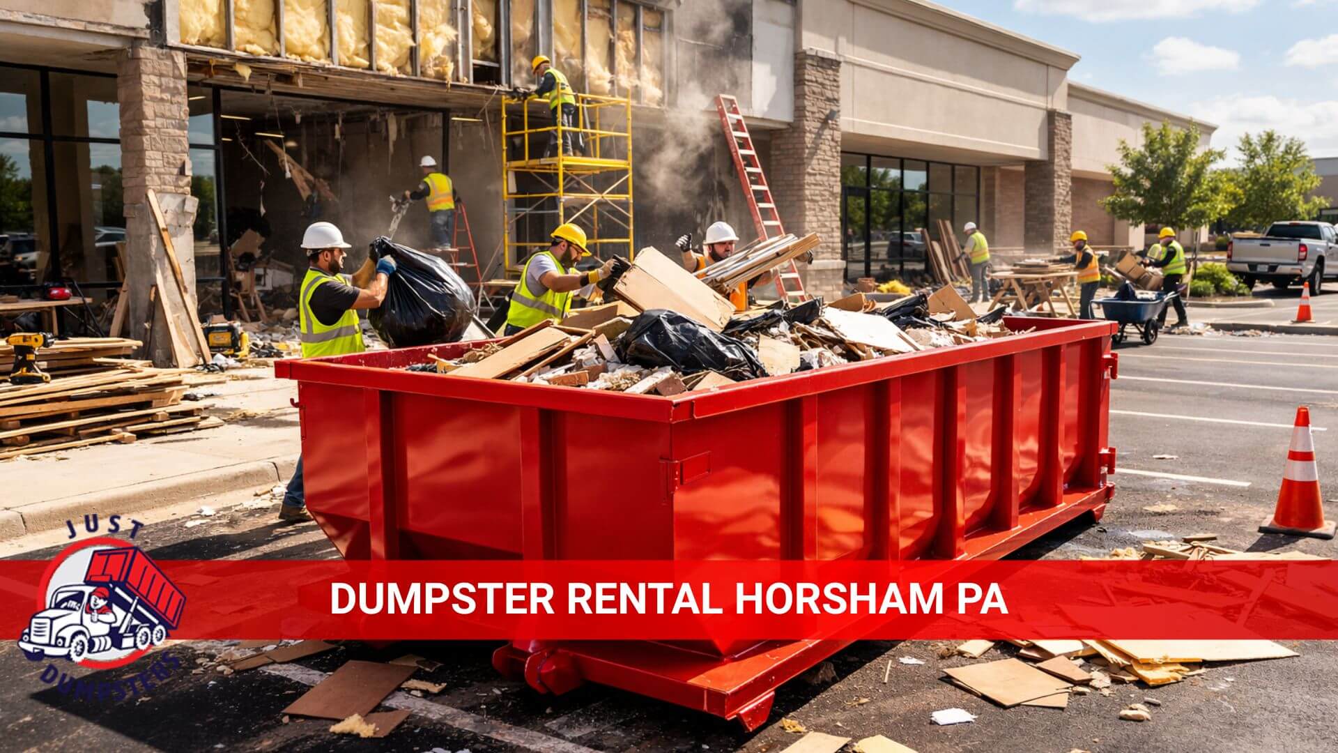 dumpster rental in horsham pa