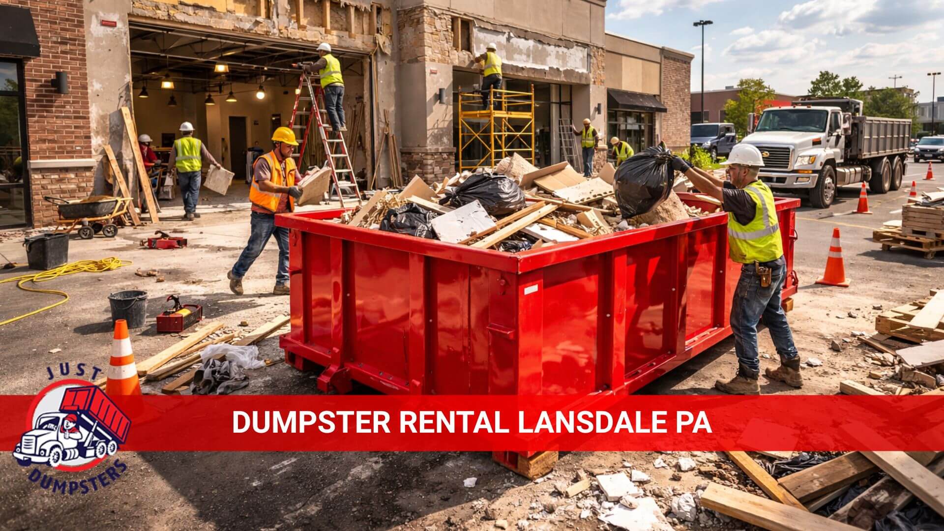 dumpster rental in lansdale pa