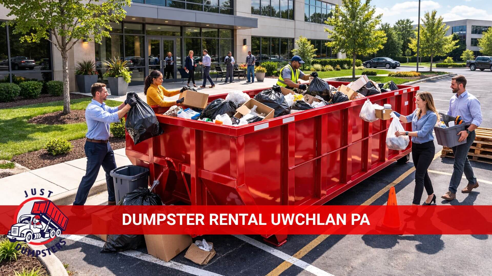 dumpster rental in uwchlan pa