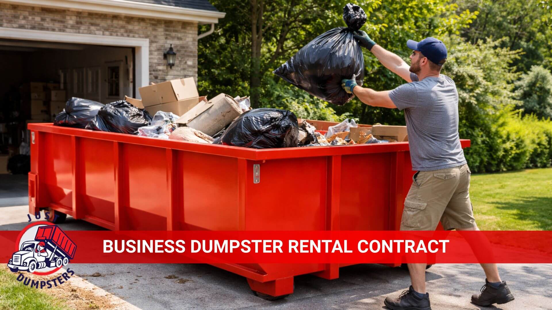 business dumpster rental contract