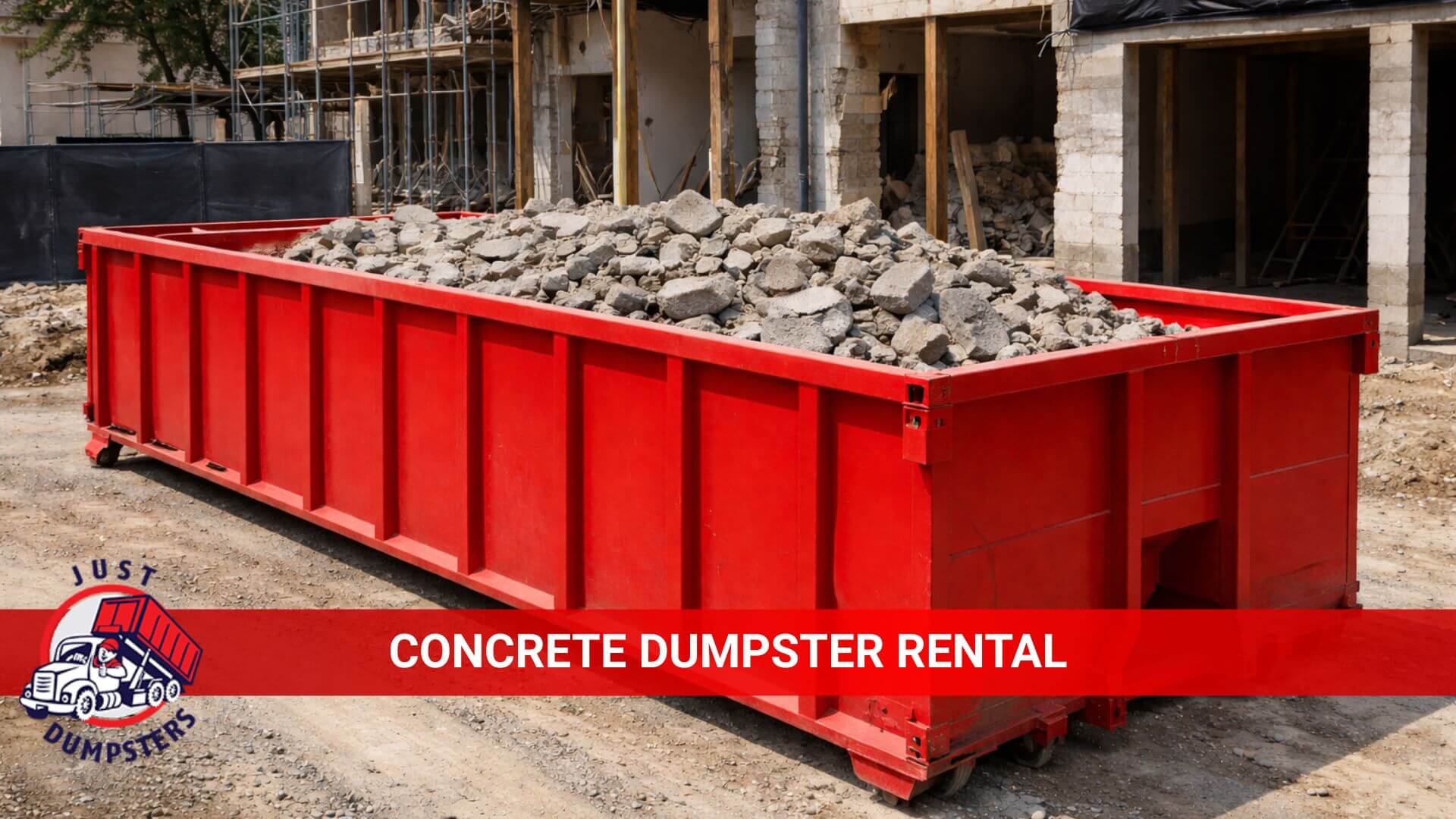 concrete dumpster rental