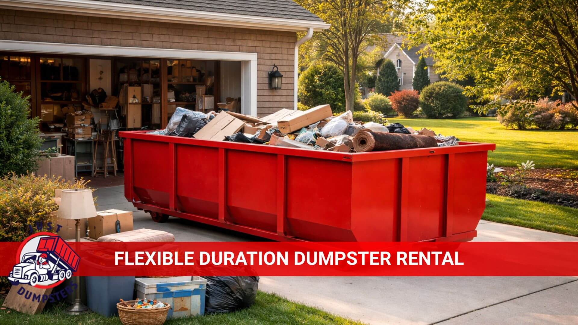 flexible duration dumpster rental