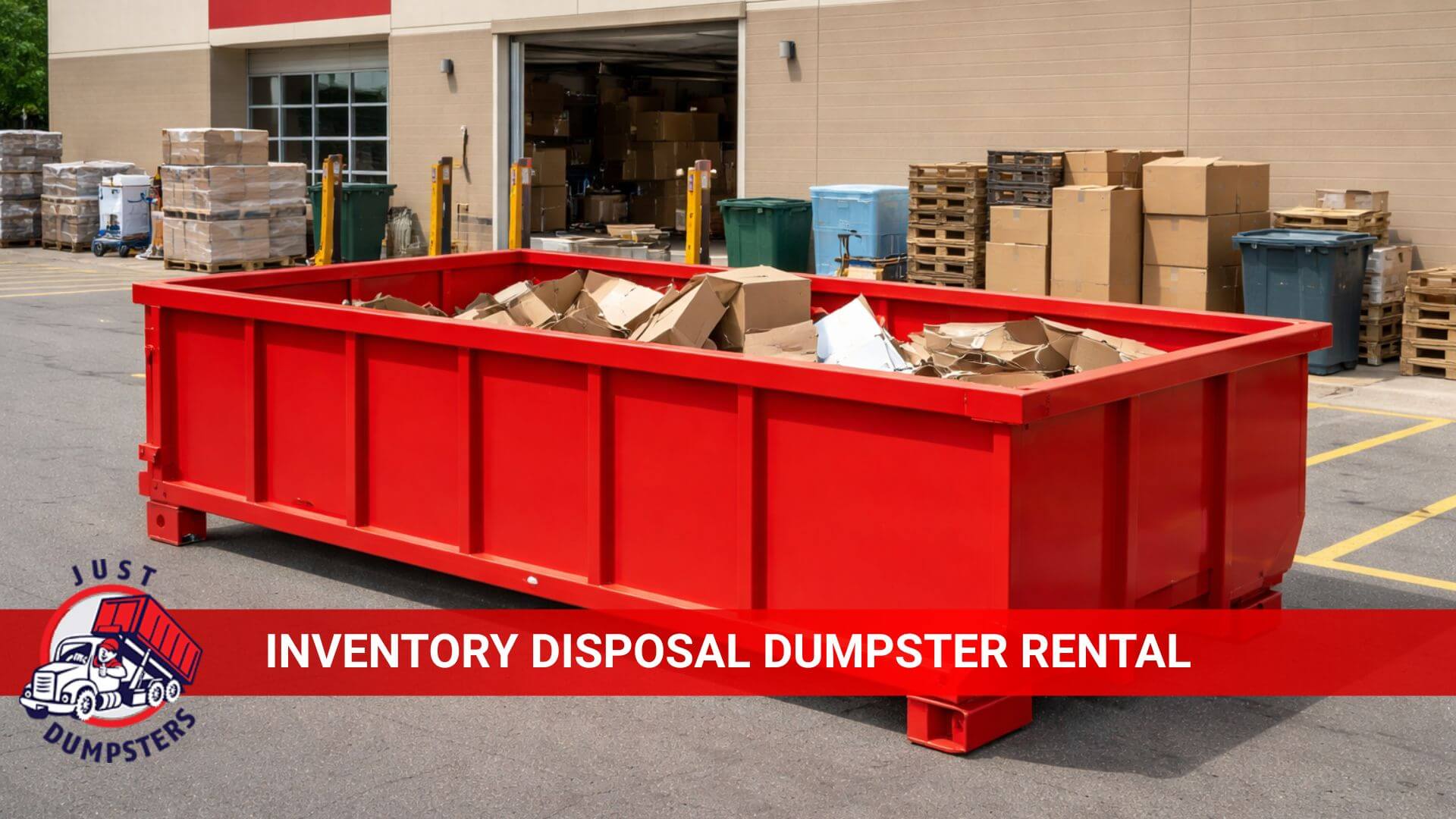 inventory disposal dumpster rental