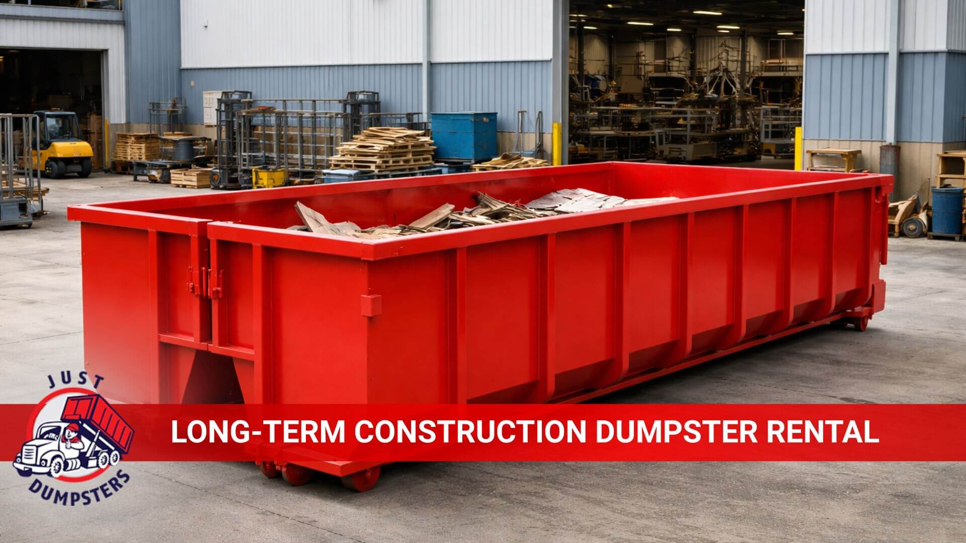 long-term construction dumpster rental