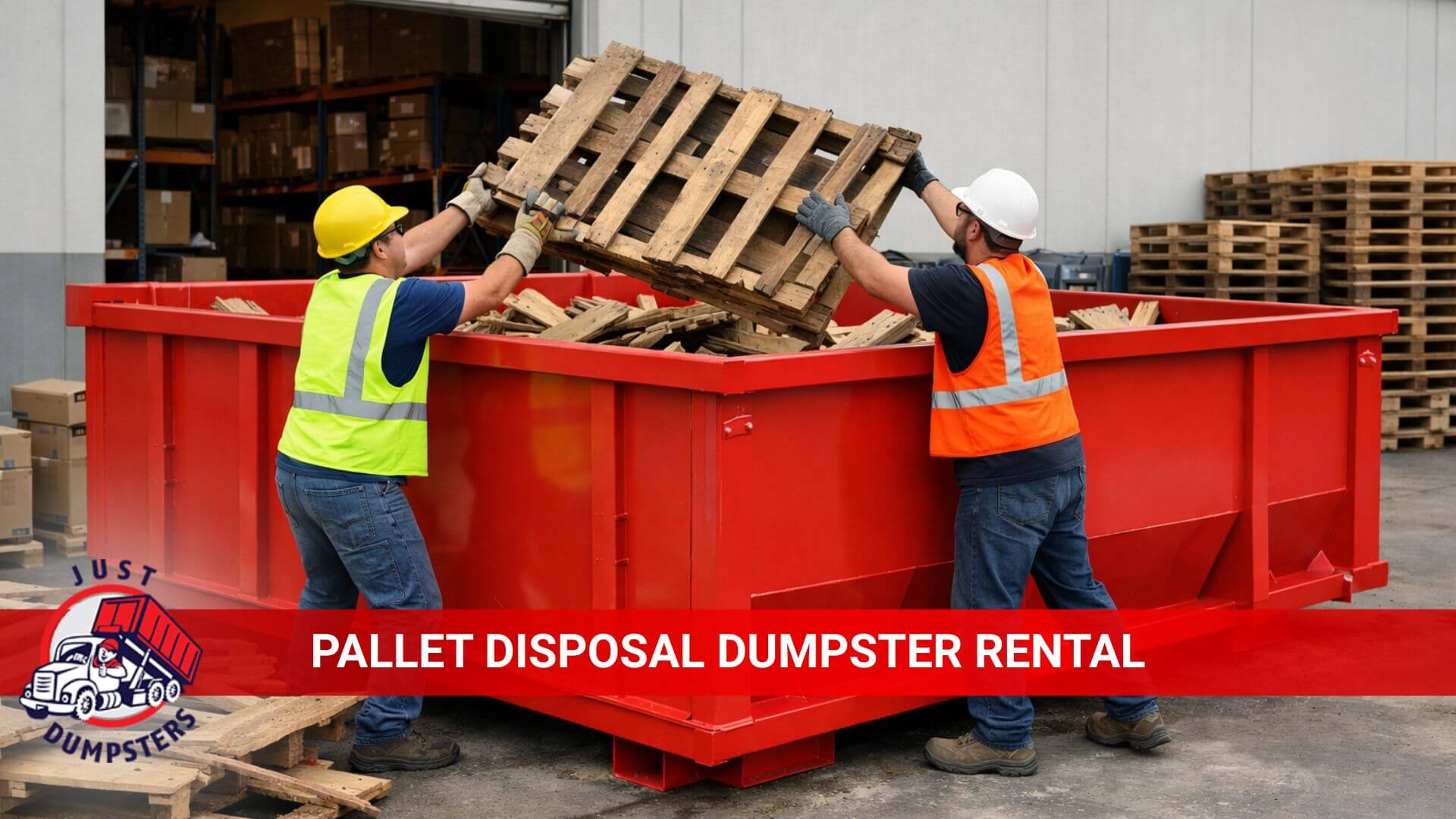 pallet disposal dumpster rental