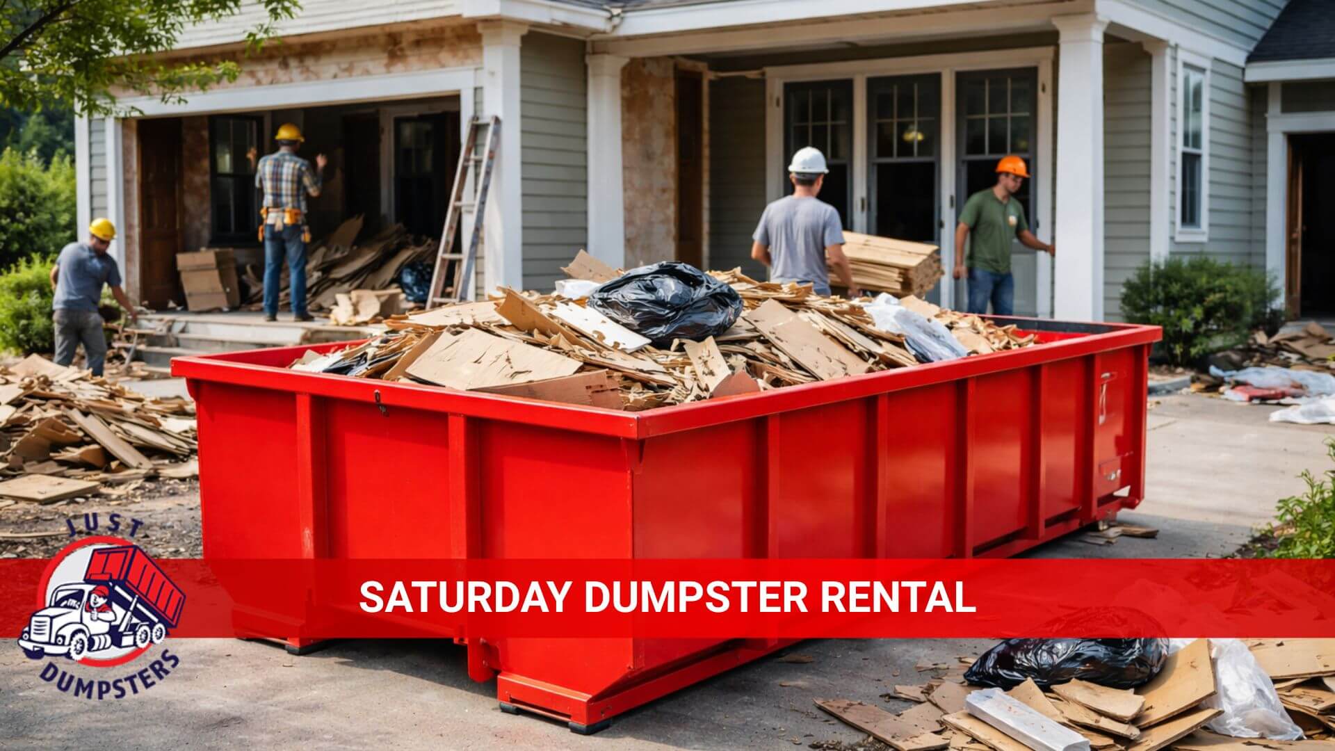 saturday dumpster rental