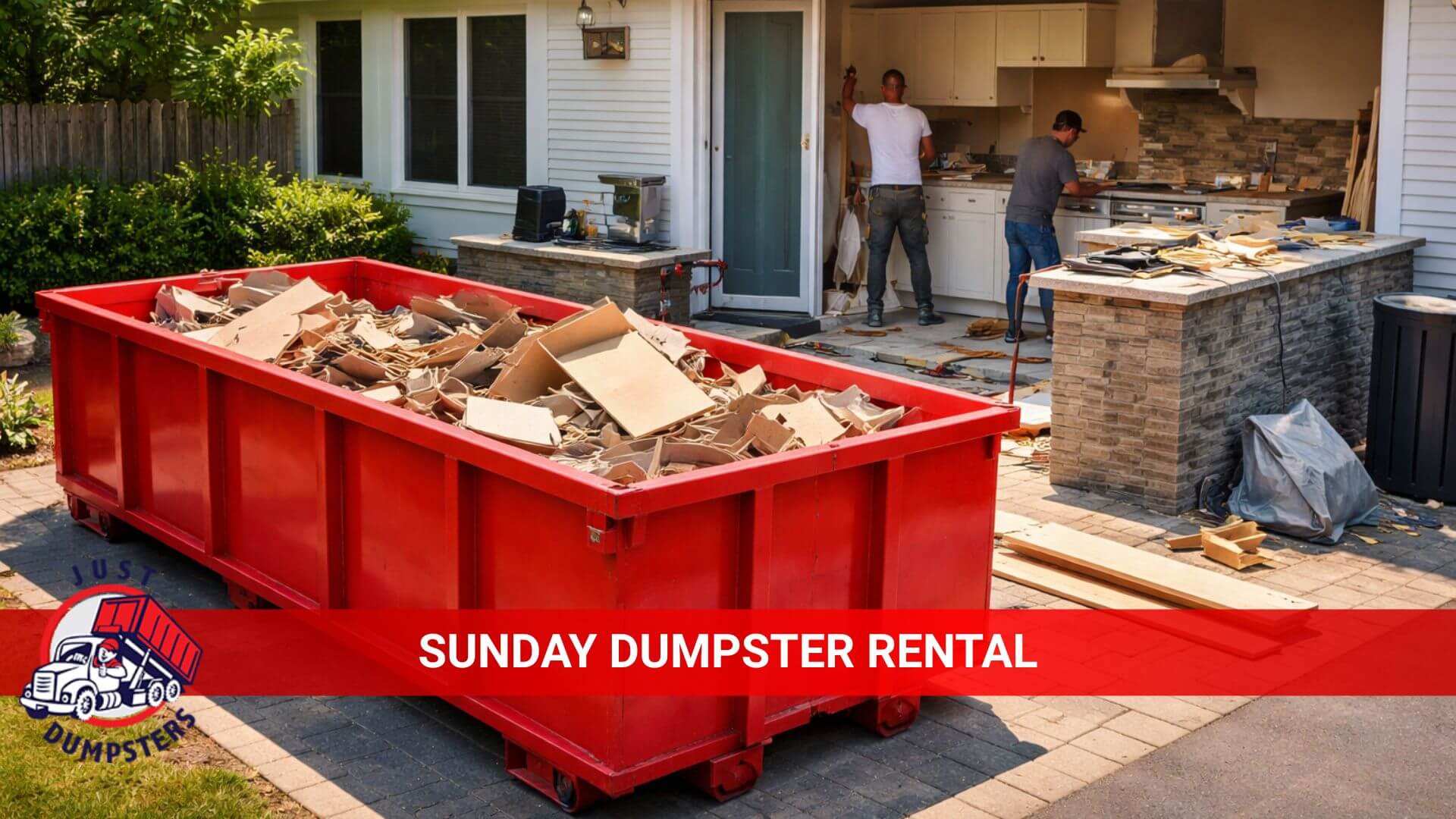 sunday dumpster rental