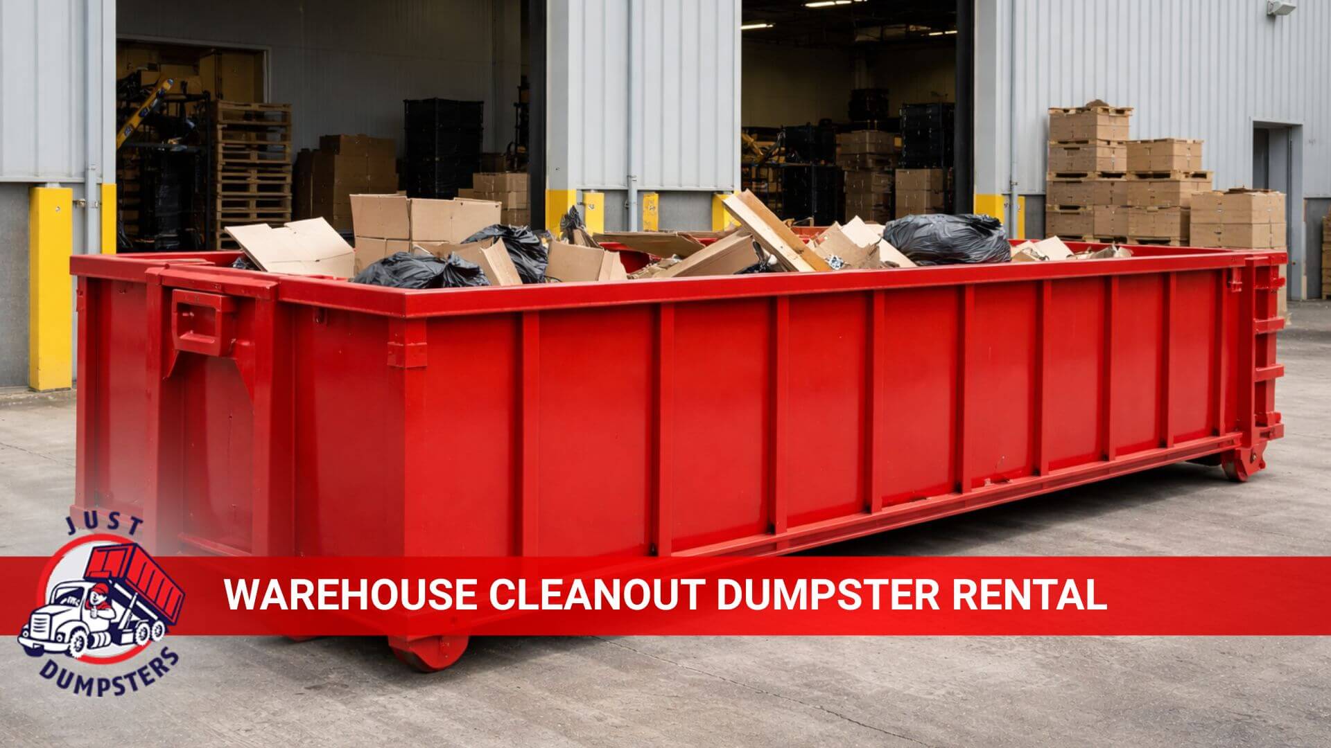 warehouse cleanout dumpster rental